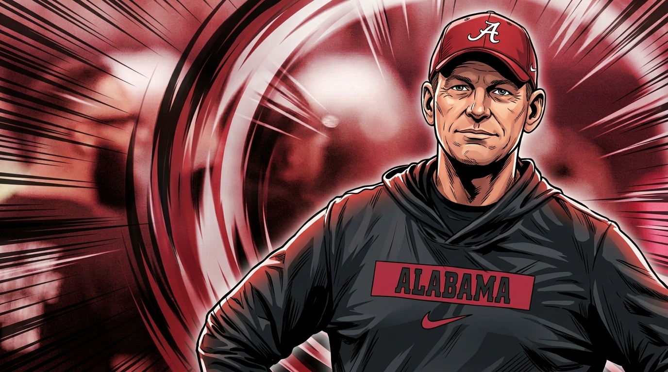 Kalen DeBoer on the Alabama sideline — Swipe Sports