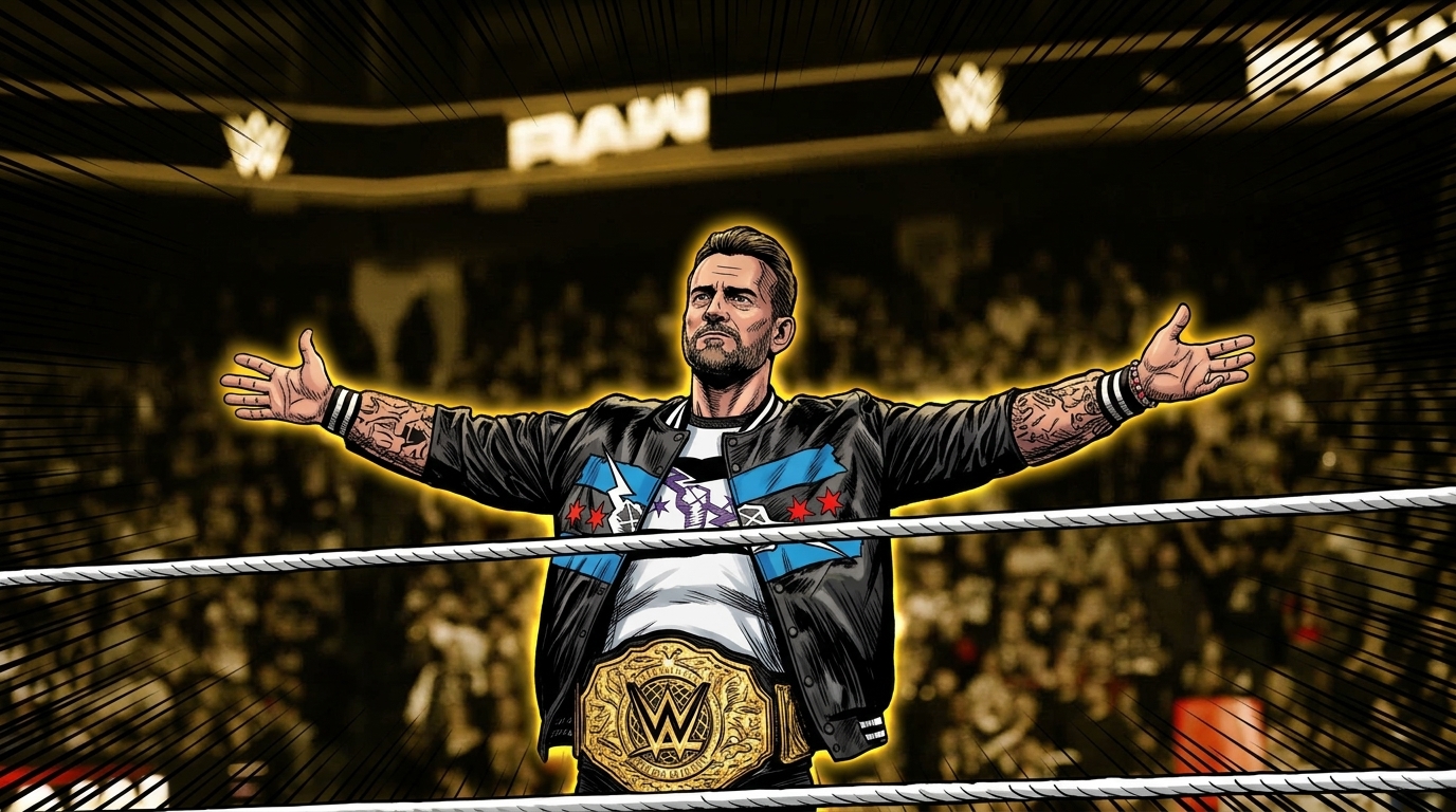 CM Punk holds the Undisputed WWE Championship on SmackDown — Swipe Sports