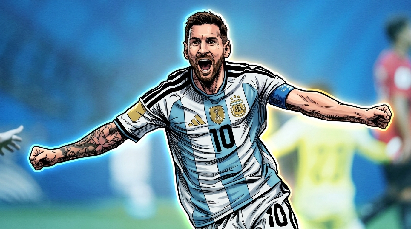 Haaland and Messi: The World Cup Handoff Is Now — Swipe Sports