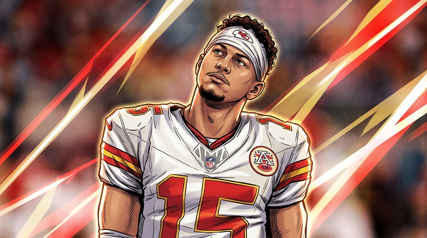 Patrick Mahomes of the Kansas City Chiefs — Swipe Sports