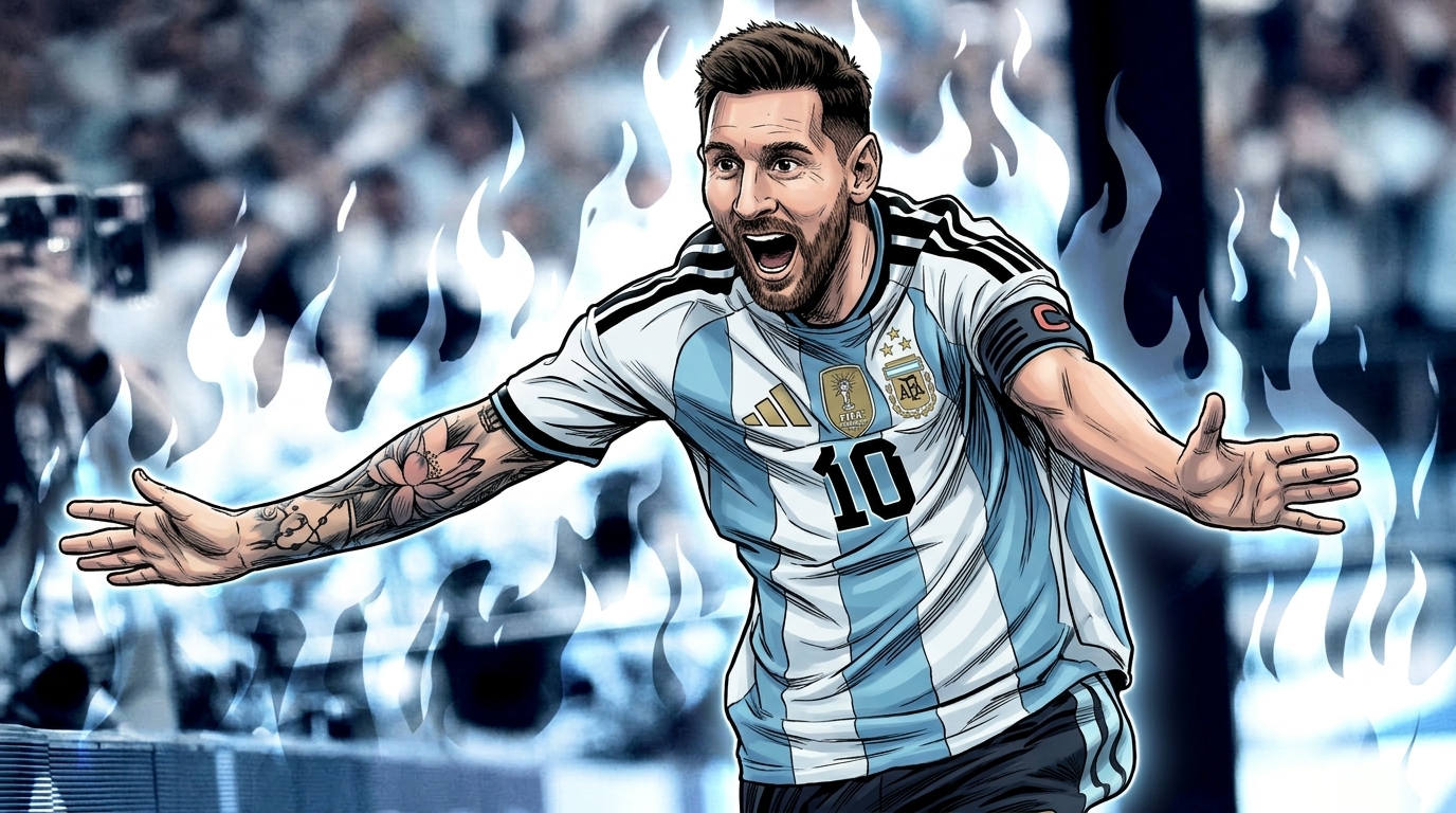 Messi Scores 6 World Cup Goals at 39. I've Watched the Free Kick Eleven Times. — Swipe Sports