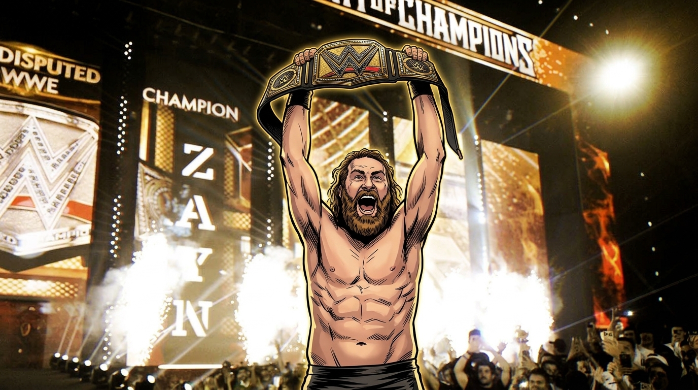 Sami Zayn Wins WWE Championship — Swipe Sports