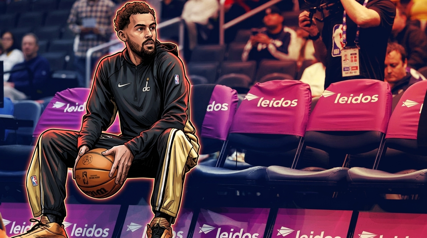 Trae Young in Washington Wizards warmup gear — Swipe Sports